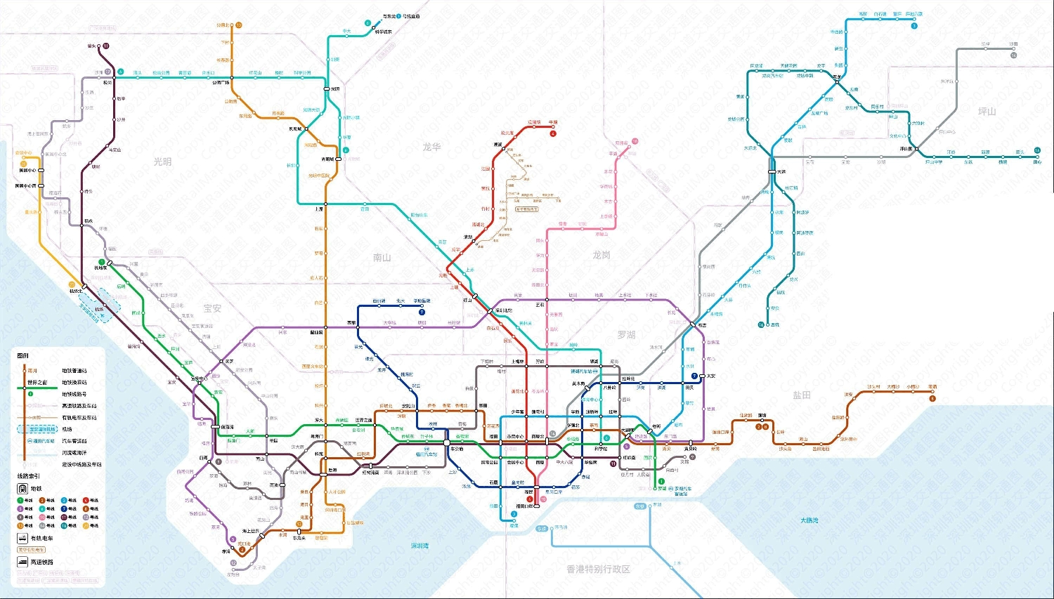 深圳地铁线路图概览及深度解析